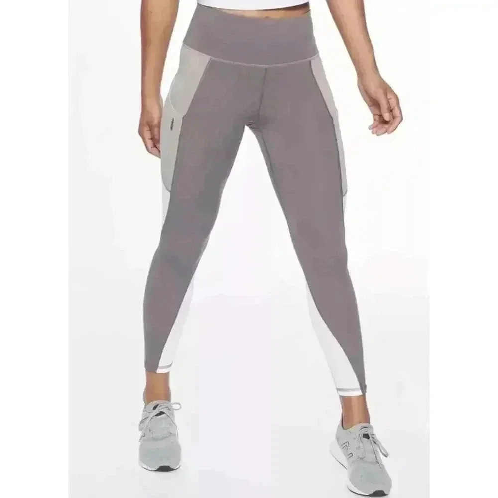 Athleta Colorblock Up For Anything Mesh 7/8 Leggings XS Sculptek